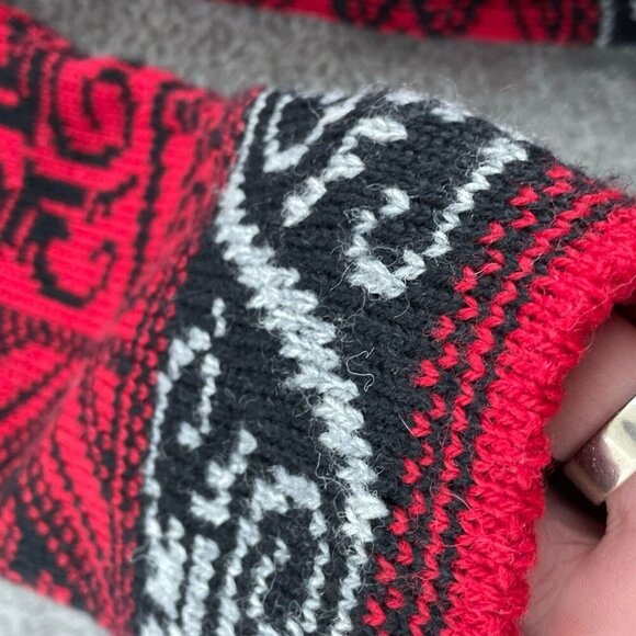 Vintage Baltic Inspirations M W womens Wool Blend Zip-Up Sweater Jacket 5613 - Picture 6 of 10